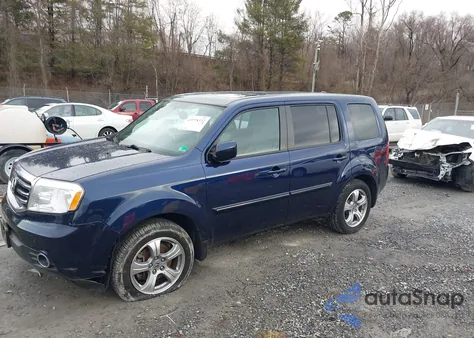 2013 Honda Pilot Ex-L из США, поврежденный, VIN 5FNYF4H59DB036432